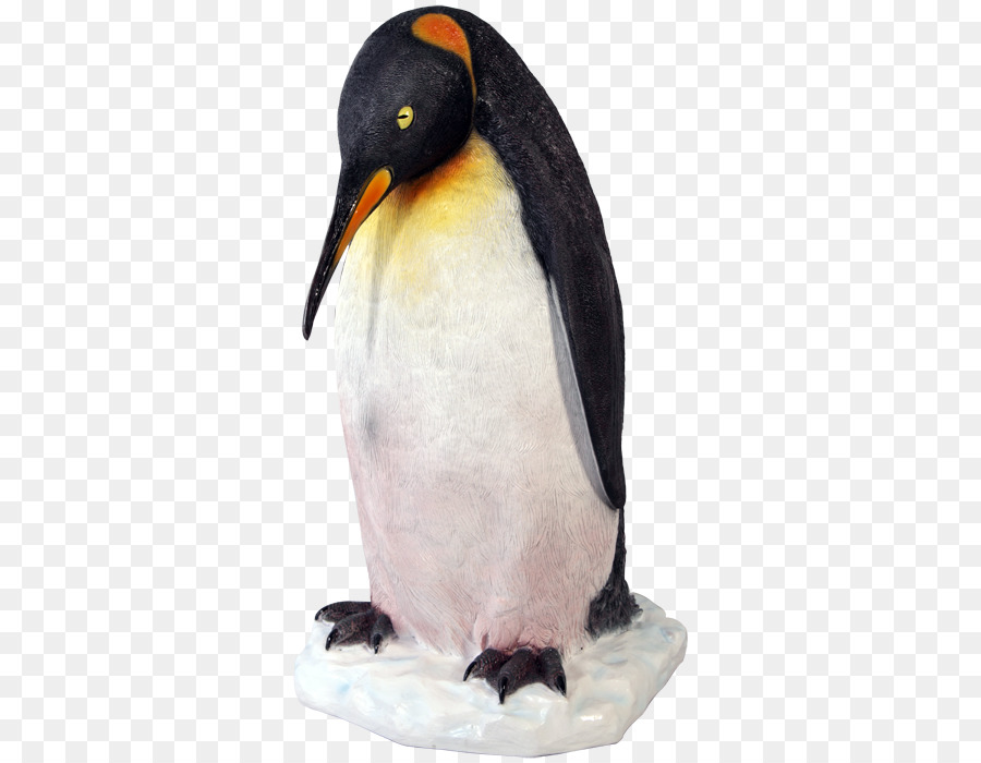 Re pinguino Scultura Statua di Polyresin - Pinguino