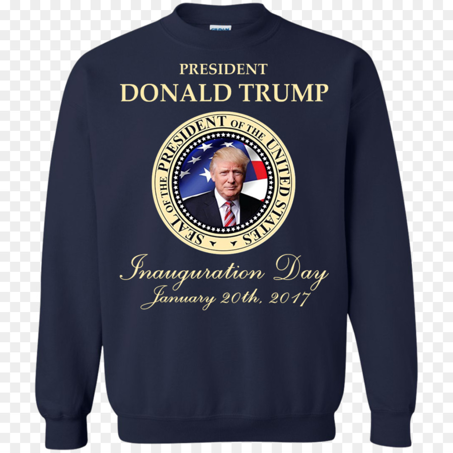 T shirt Felpa Stati Uniti Manica - donald trump 2017 inaugurazione presidenziale