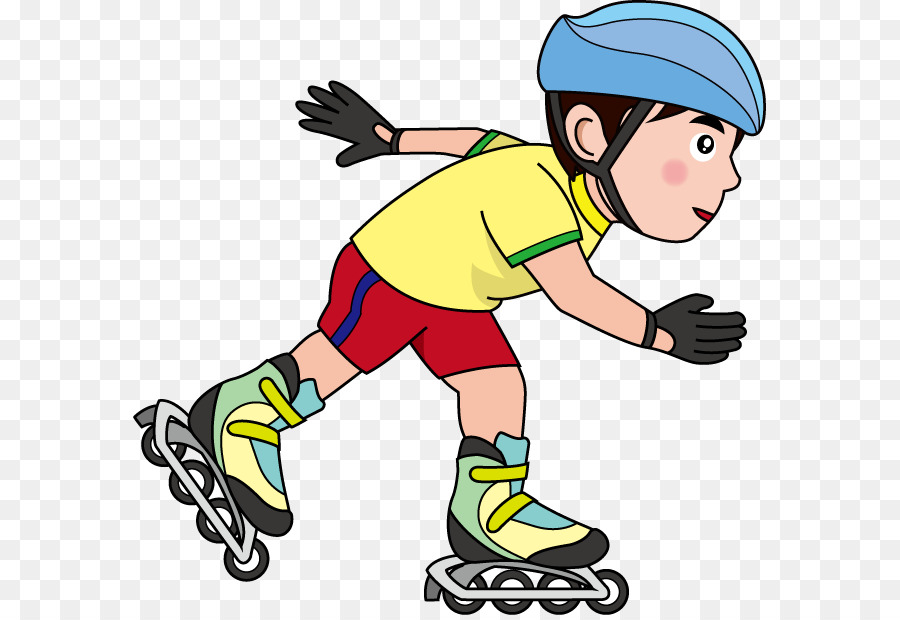 In-Line-Skates Inline-skating-Eislaufen-inline-skates-clipart - rollschuhe