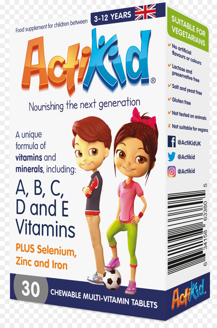 Multivitamin ActiKid Ltd Gesundheit Vitamin E - Gesundheit