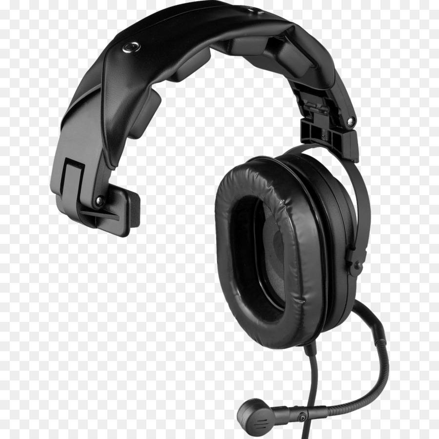 Noise Cancelling Mikrofon Kopfhörer Telex HR 1   Einseitiges Headset mit Boom Mikrofon, Single Ear Kopfhörer Active noise control - Mikrofon