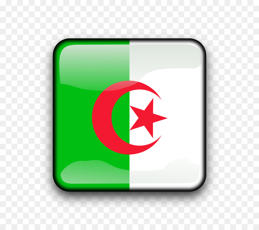 Bandiera dell'Algeria bandiera Nazionale francese in Algeria - bandiera