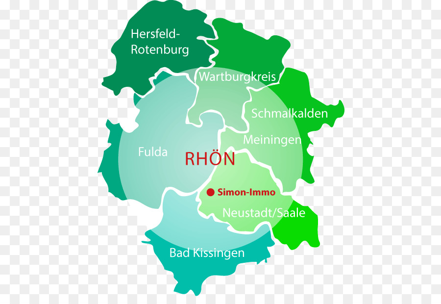 Die Rhön City map Fulda Immobilien - Anzeigen