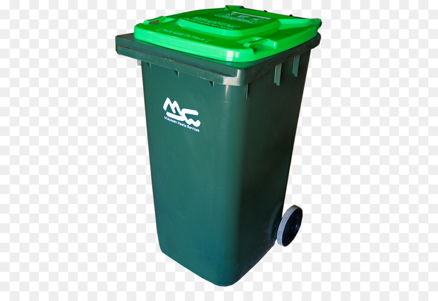 Bidoni della spazzatura & Cestini per la Carta Verde raccoglitore di Plastica - bidone verde