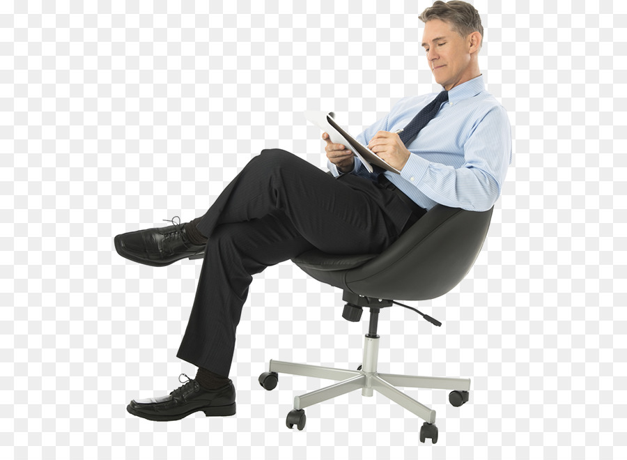 Seduta Icone Del Computer Scrivania - gli uomini d'affari
