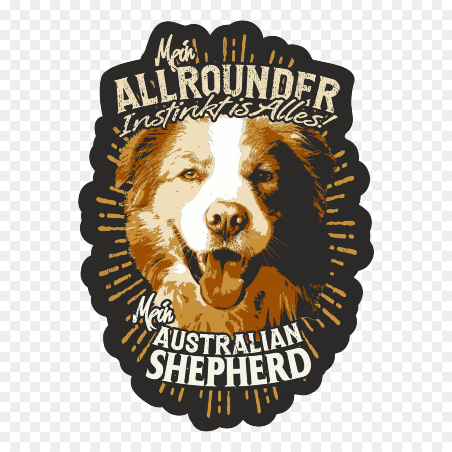 Australian Shepherd Hoodie Schwarz T shirt Mann - Australian Shepherd