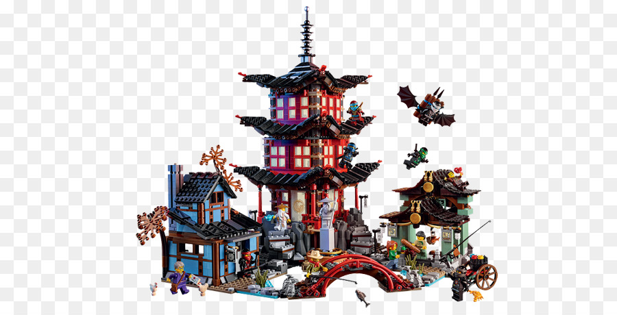LEGO 70751 CHIẾN Đền của Airjitzu Rồng lâu Đài Đồ chơi Lego - Lego Đấng Tạo Hóa