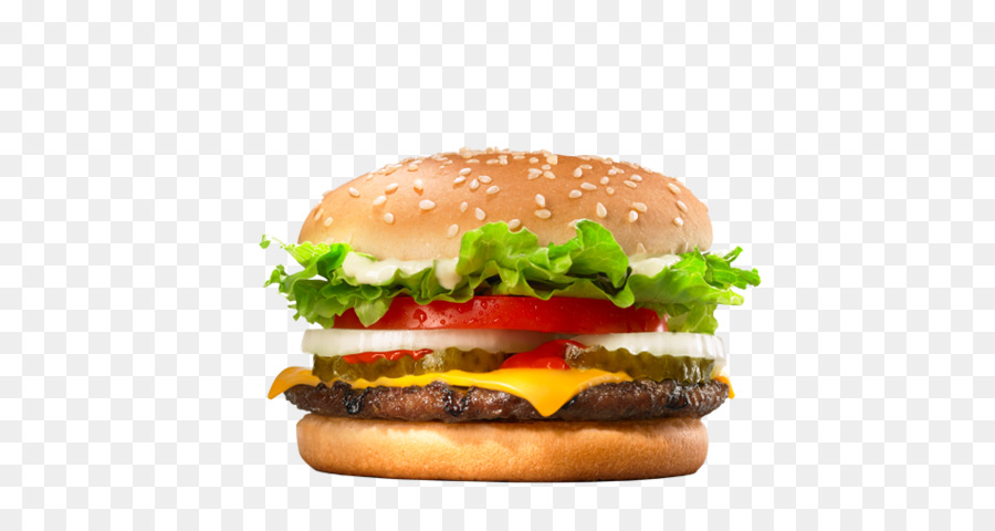 Canh bánh Hamburger phô mai Nhanh thức ăn khoai tây chiên - Burger King