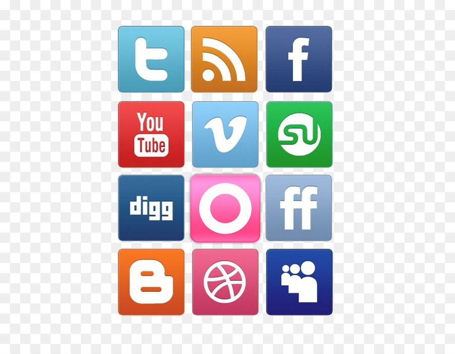 Computer le Icone di Social network di Telefonia, Computer Digitale della rete dati - i social network