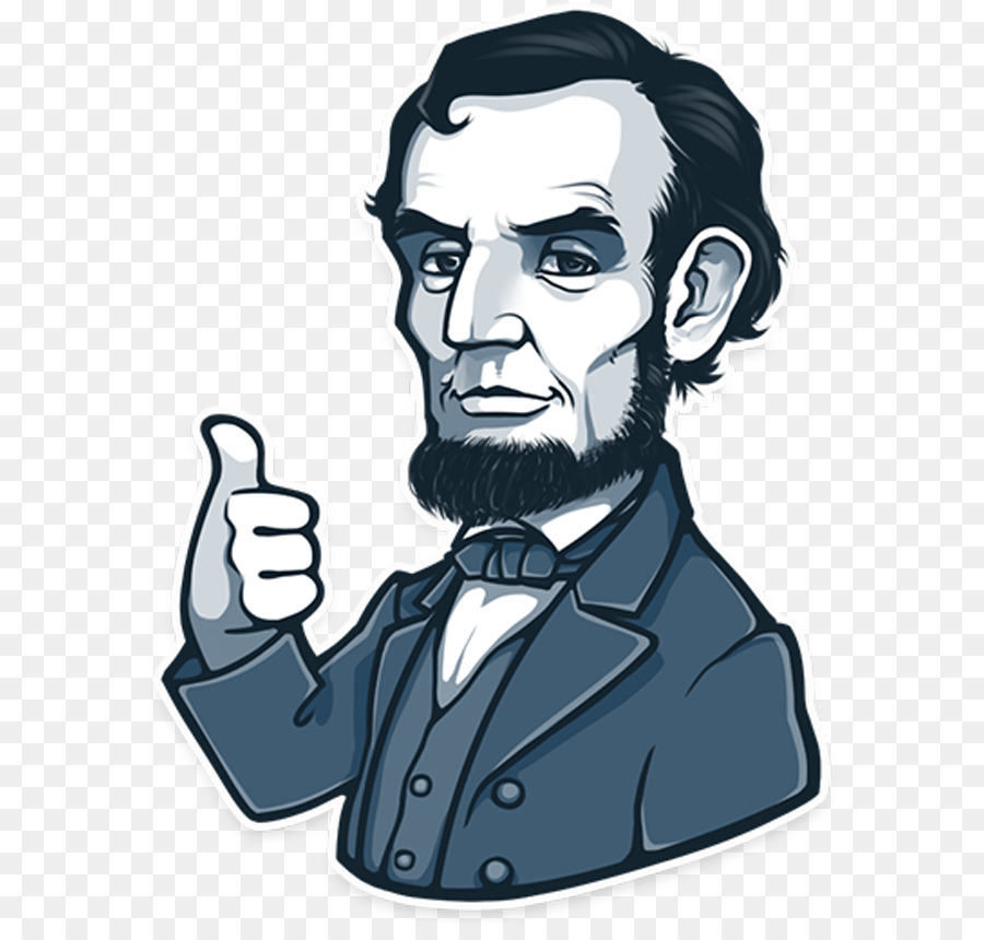 Abraham Lincoln Hoa Kỳ Điện Tín Sticker Nhạc Sĩ - Hoa Kỳ