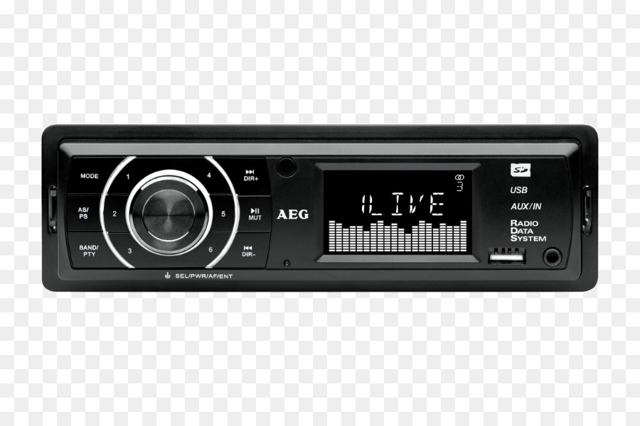 Audio del veicolo AEG AR 4027 ricevitore Digitale Automotive unità di testa ricevitore Radio stazione Radio - USB