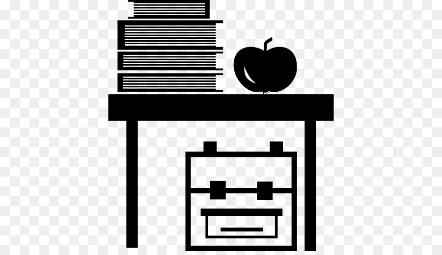 Máy Tính Biểu Tượng Đóng Gói Tái Bút - cuốn sách và táo