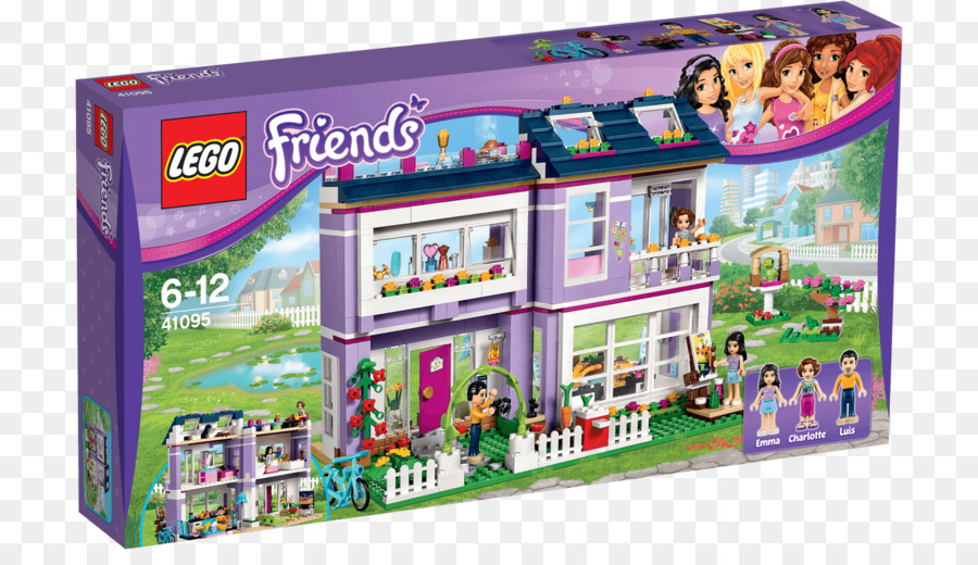 LEGO 41314 Amici Stephanie Casa di LEGO Friends Giocattolo LEGO 41095 Amici di Emma Casa - giocattolo