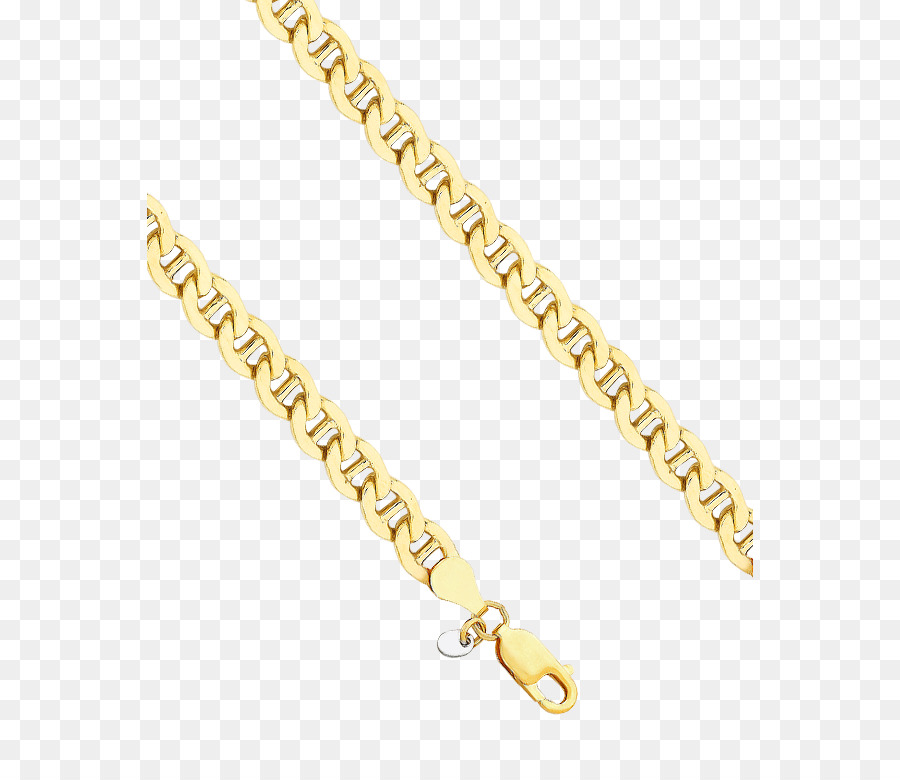 Halskette Körper Schmuck - gold Anker