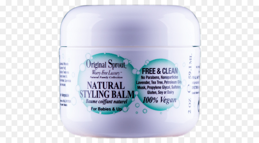 Cream Lippenbalsam Original Sprout Natural Hair Gel Original Sprout Natural Styling Balm Haar Styling Produkte - Vaccinium macrocarpon