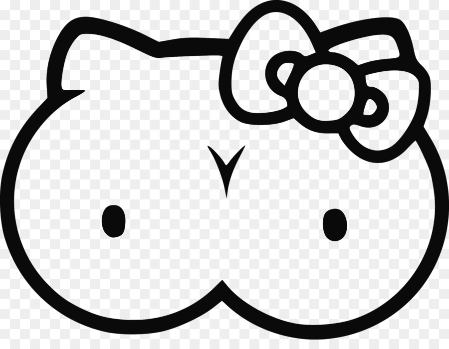 T-shirt Hello Kitty da Colorare Decalcomania - Maglietta