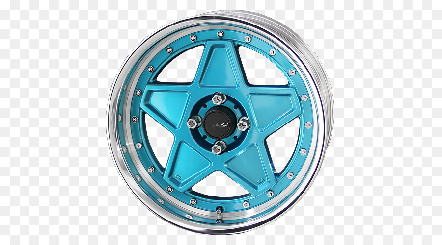 Alloy Wheel Blue