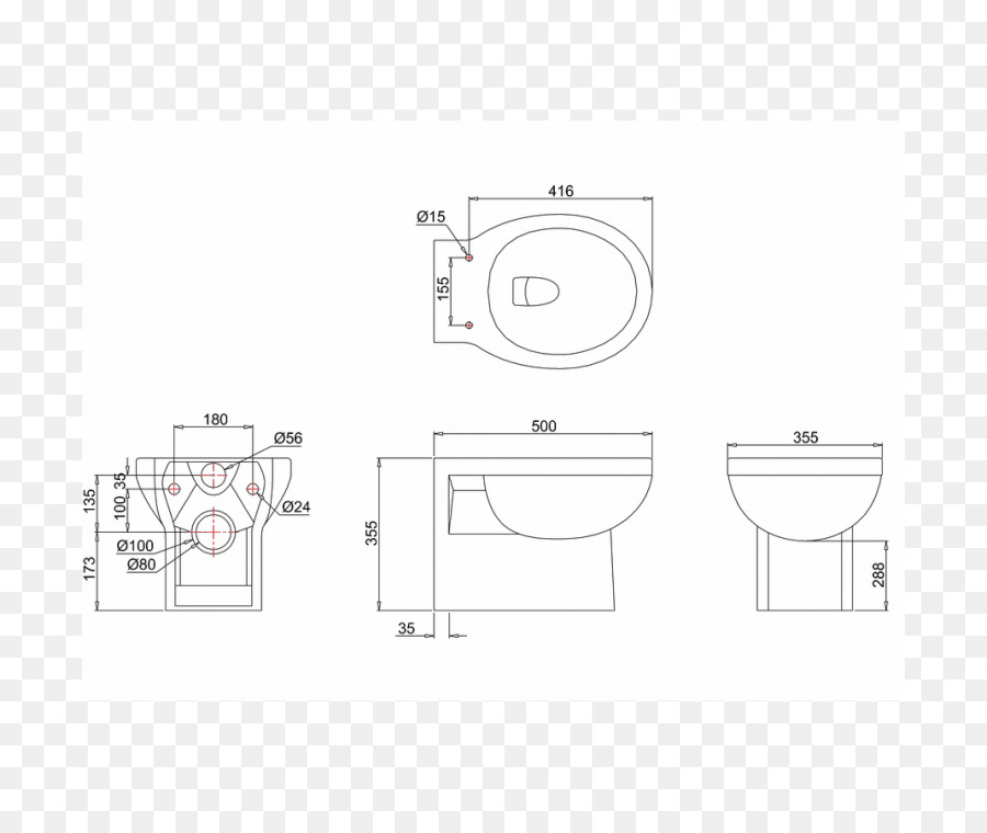 /m/02csf-Badezimmer-Weiß-Zeichnung Garderobe - WC pan