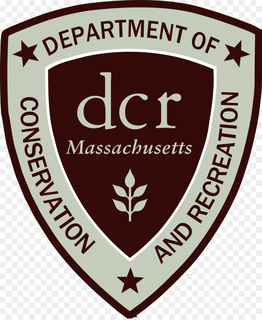 Massachusetts Dipartimento di Conservazione e Ricreazione Parco Governo Logo dell'agenzia - parco