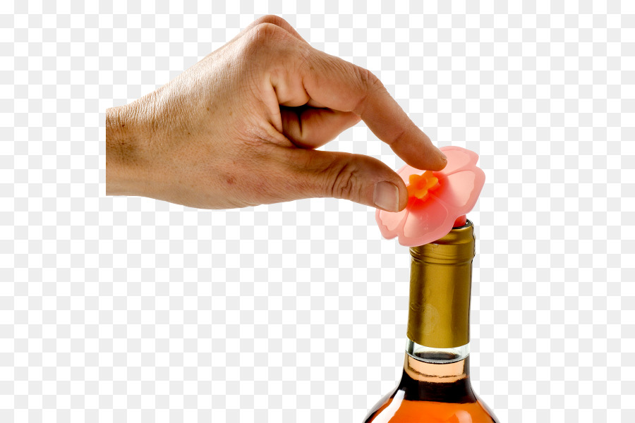 Likör Flasche Finger - Flasche