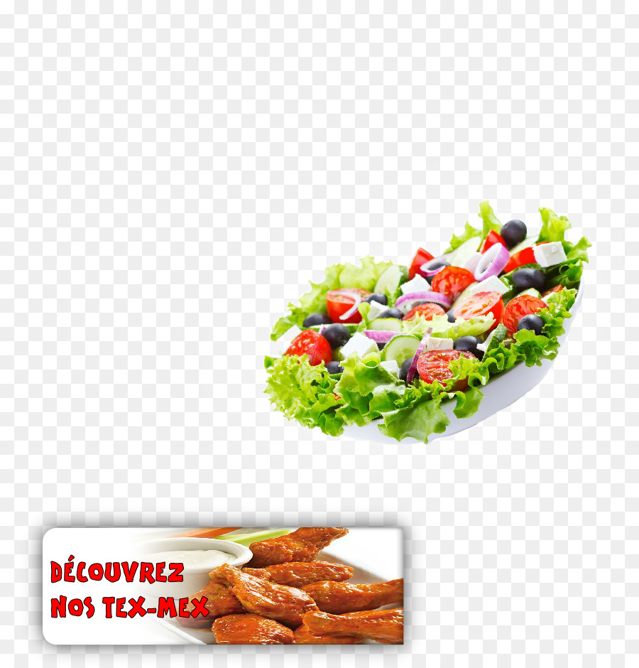 Salad Ăn Chay món trang Trí Rau - rau xà lách