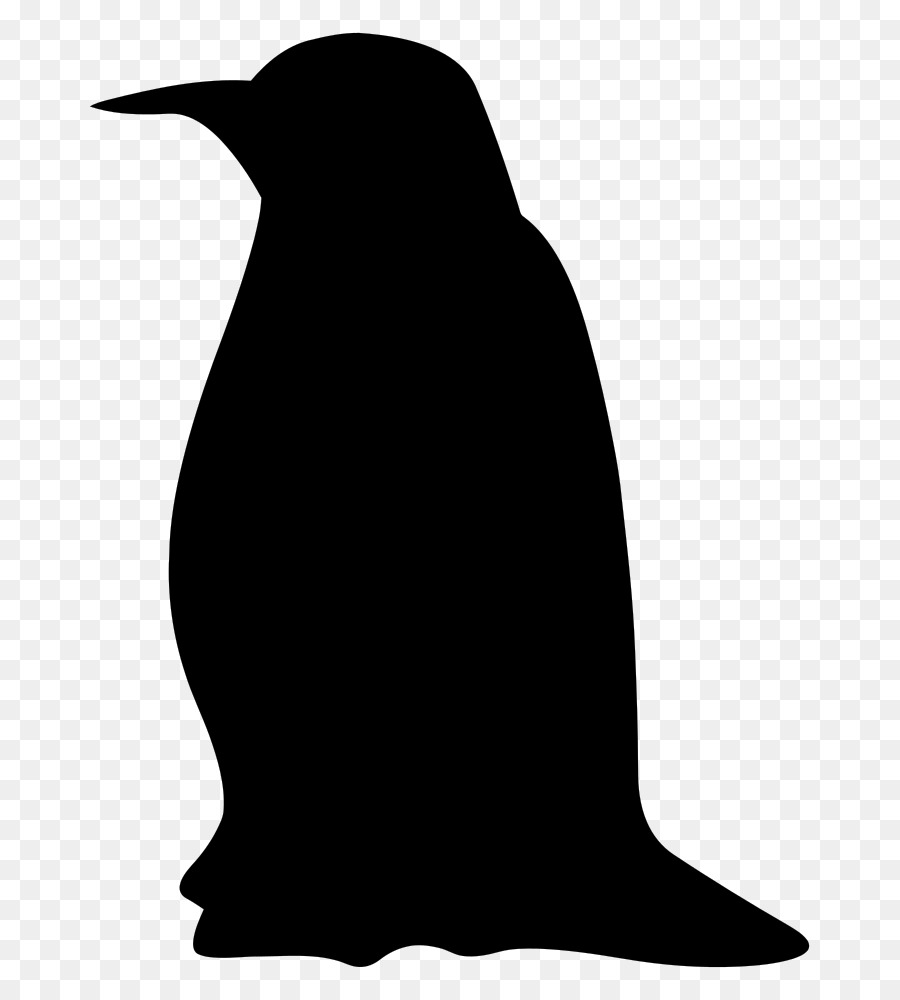 Pinguino imperatore Silhouette Clip art - Pinguino