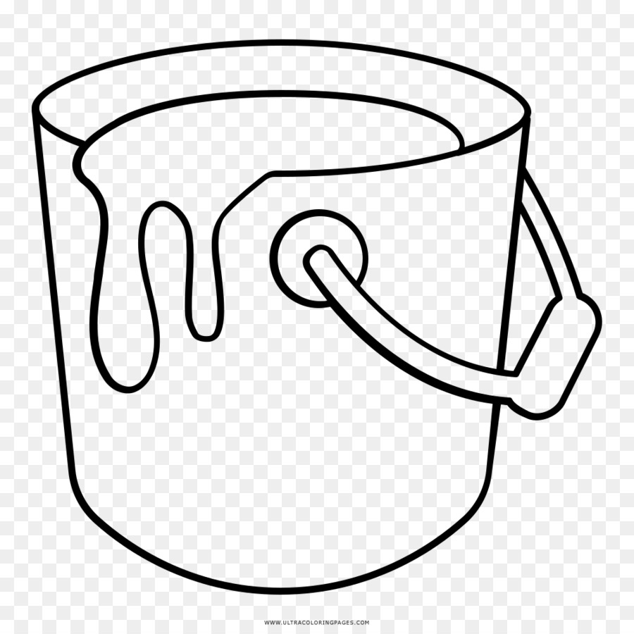 Paint Can Clipart Black And White
