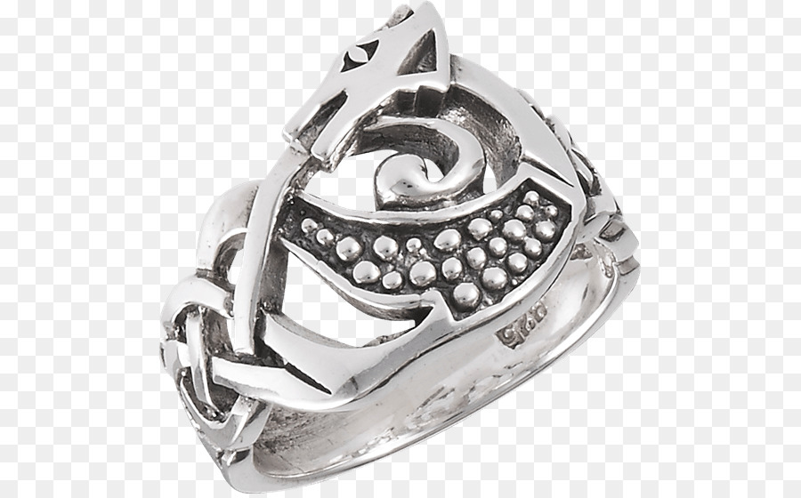 Größe der Ring Sterling Silber keltischen Knoten - Silber ring Drachen