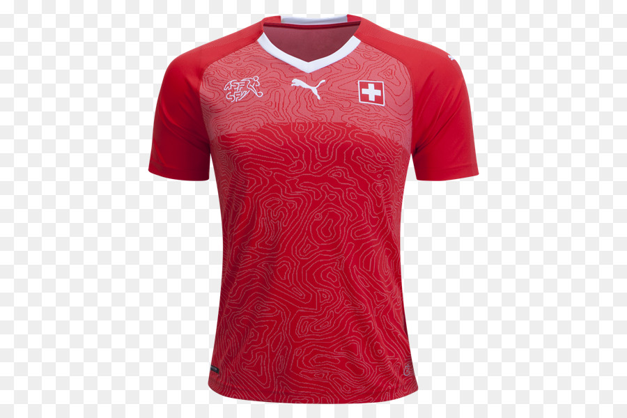 2018 World Cup Thụy sĩ đội bóng đá quốc gia T-shirt Jersey - thụy sĩ