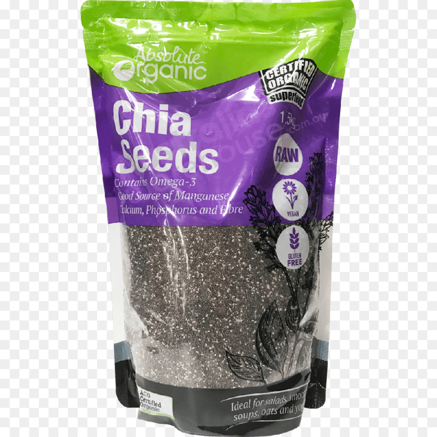 Semi di Chia Vietnam, cibo Biologico, acidi grassi Omega-3 di cartilagine di Squalo - semi di chia