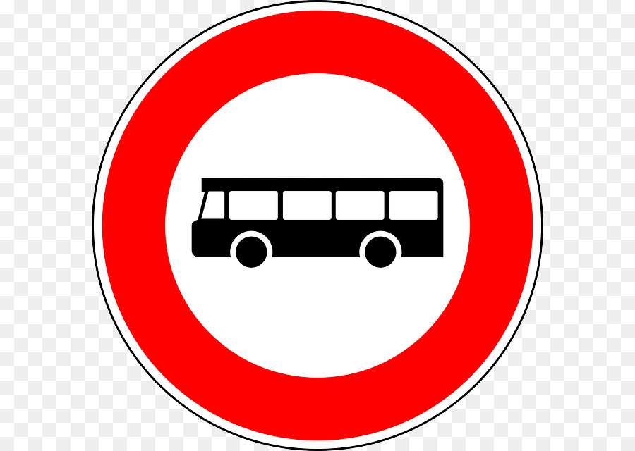 Bus-Verkehrszeichen Road Senyal - Bus