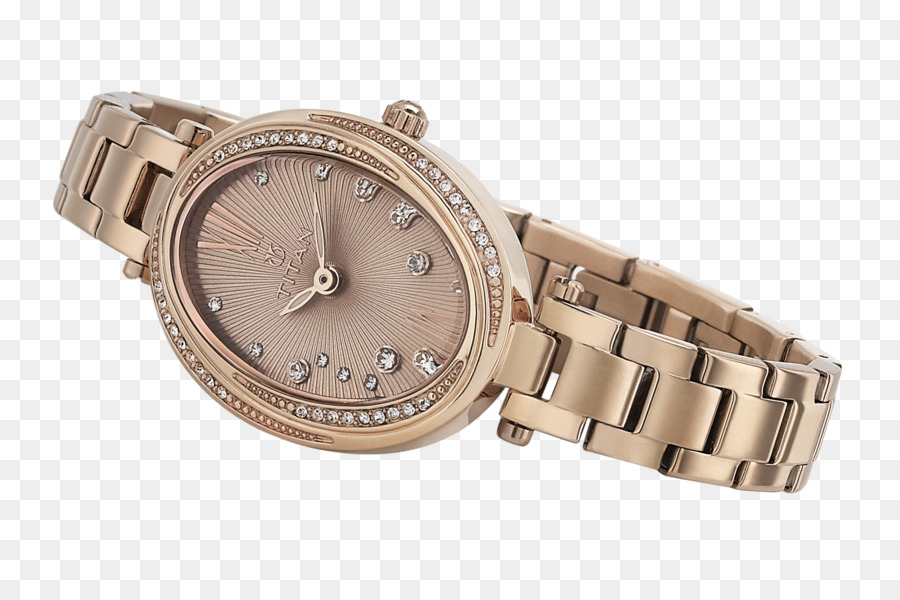 Đồng hồ đeo Titan công Ty Vàng Quay - phụ nữ xem
