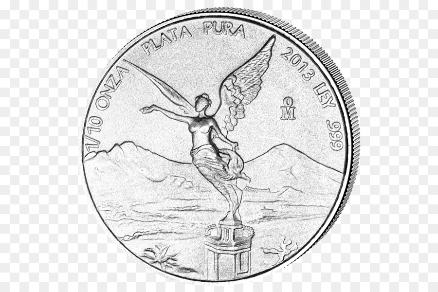 Linea arte Coin Bianco Organismo - Moneta