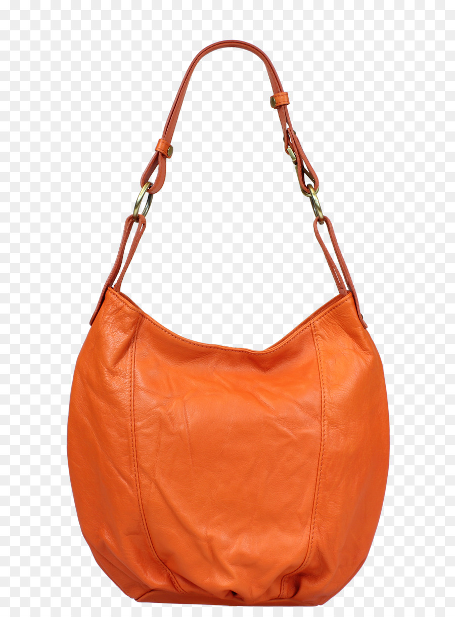 Hobo bag Leder Orange Handtasche Messenger Taschen - Orange