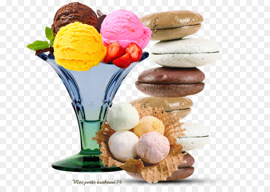 L'amaretto Macaron gelato Alimentare Dessert - gelato