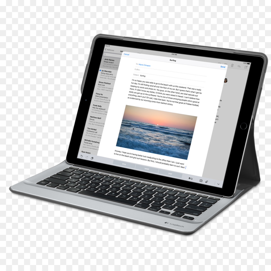 Logitech CREARE per iPad Pro Da 12,9 tastiera del Computer iPad Air 2 - ipad