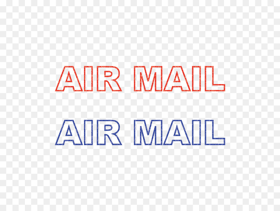 Francobollo di posta aerea Francobolli timbro di Gomma - timbro postale