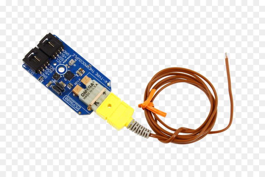 Netzwerk-Kabel Elektronik Thermoelement I2C Elektrischer Anschluss - fallende Feder