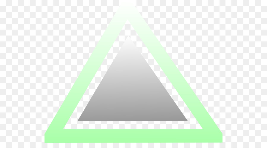 Triangolo Di Carattere - triangolo verde