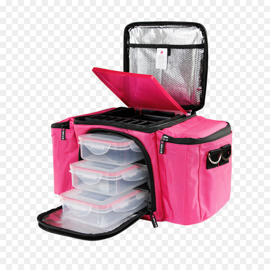 Handtasche Mahlzeit Rucksack Pink - Tasche