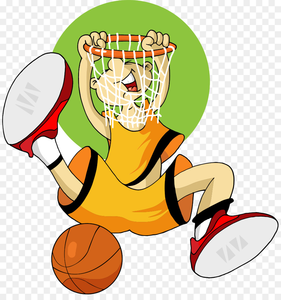 Basketball player Slam dunk Clip-art - Basketball