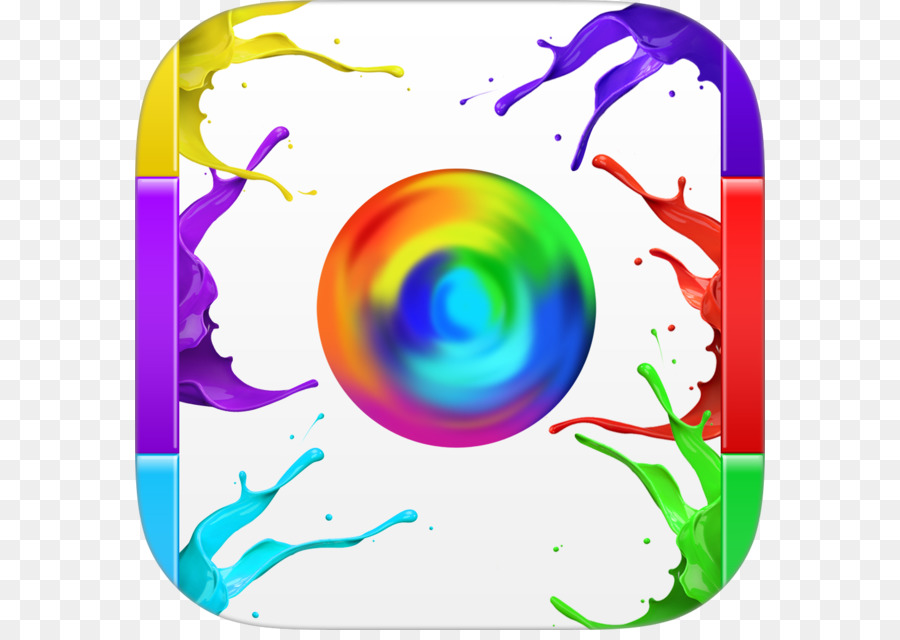 Kachel-matching-video-Spiel, Lachen, Paintball-Kreis - Paint Ball
