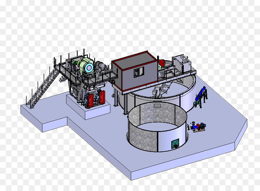 Aufbereitetes Wasser Sand Wasser Behandlung Aggregat - Wasserkraft station