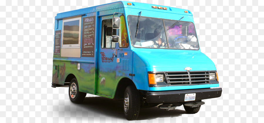 Kompakt-van Emerald City Comic Con Car Food truck - Smaragdstadt