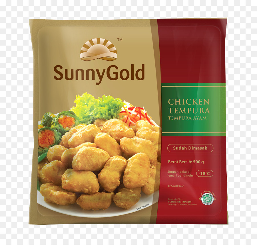 Chicken nugget Tempura Knusprig gebratene Huhn Rezept - Grafik