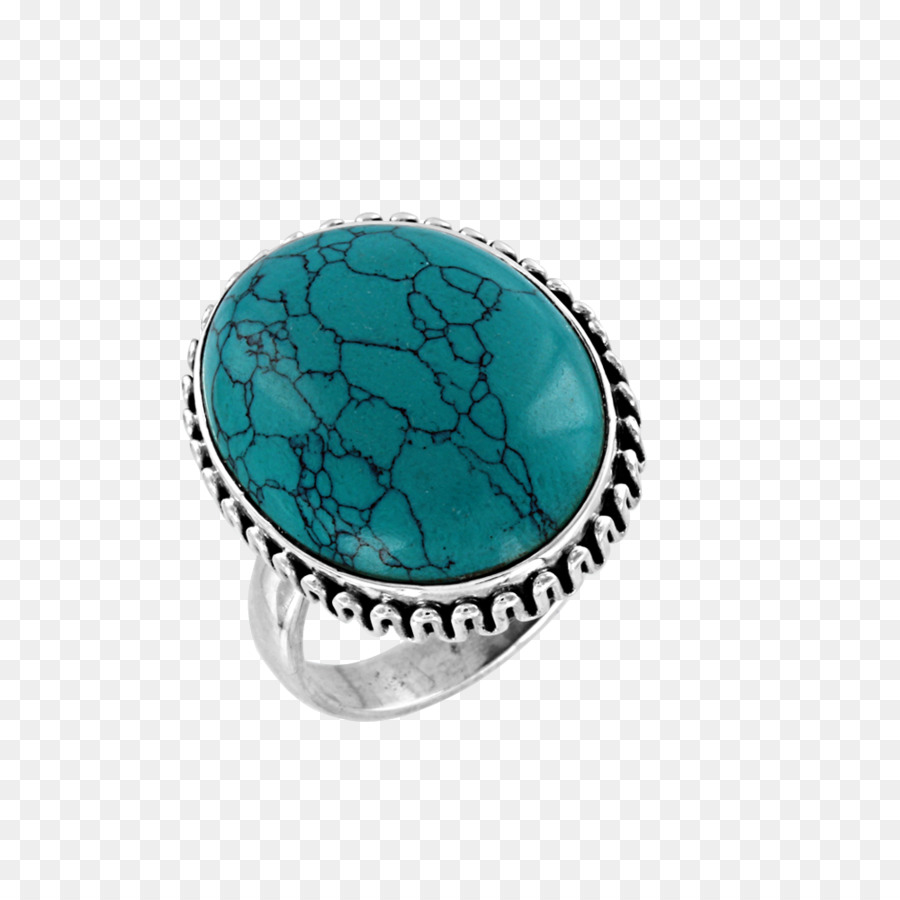 Turchese Argento Ring Corpo Gioielli - argento