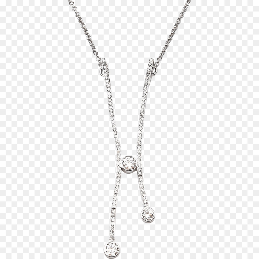Halskette-Ohrring-Charms & Anhänger Gold Diamant - Halskette