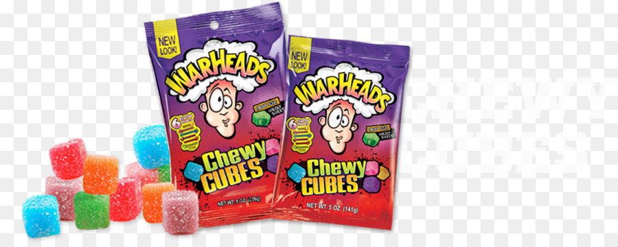 Hard candy Warheads Sour Extreme Schleifen - Süßigkeiten