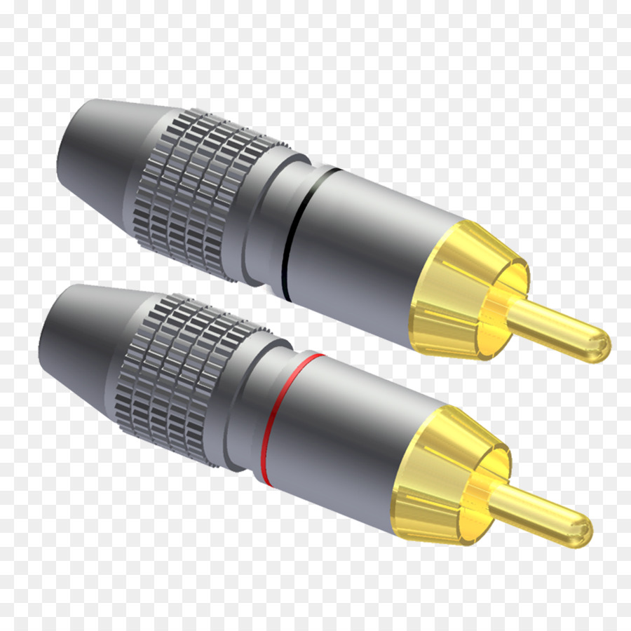Koaxial-Kabel Elektrischer Anschluss Cinch-Anschluss Elektro-Kabel Speakon-Stecker - Cinch Stecker