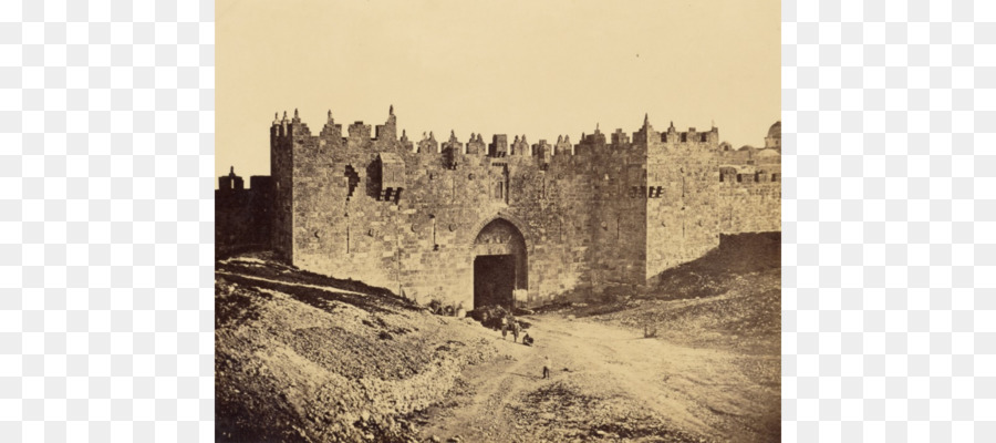 Porta di damasco della Città Vecchia di James Robertson: Pioniere della Fotografia nell'Impero Ottomano - Sultan Ahmed Mosque